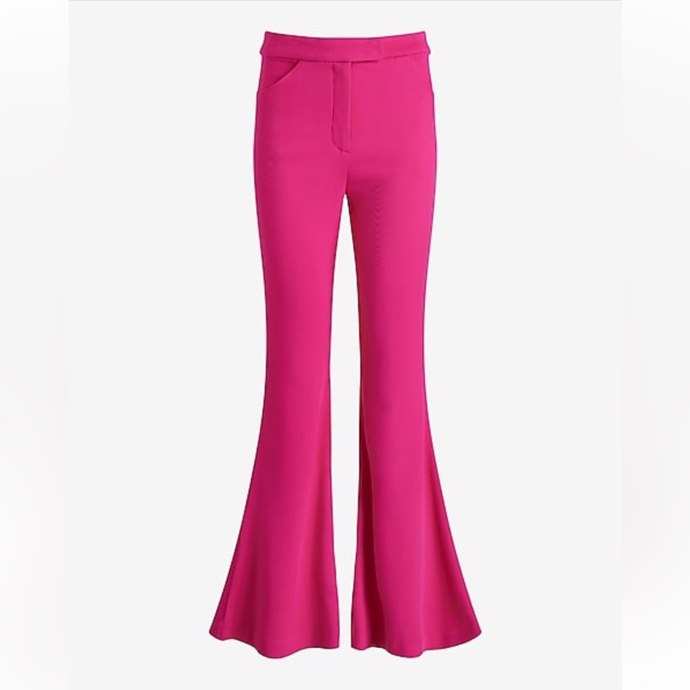 NWT Express High Waisted Wide Flare Pant - size 14 - Picture 3 of 3